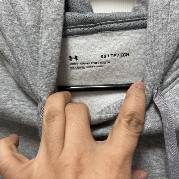 Under Armour Gray Men's Hoodie - Picture 4 of 10